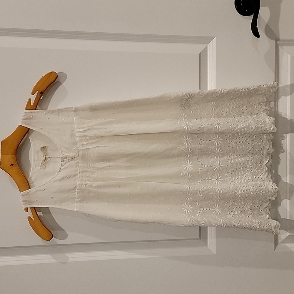 NWT Girls Rapsodia cotton white dress size 8
